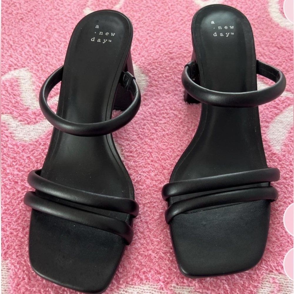 A New Day Open Toe Heels